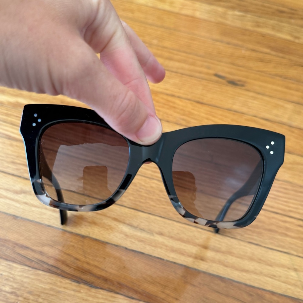 CELINE Square Cat-Eye Sunglasses